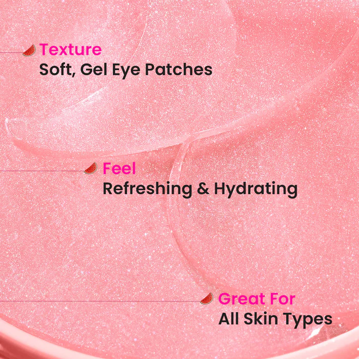 Watermelon Hydrogel Under-eye Patches - Image 3