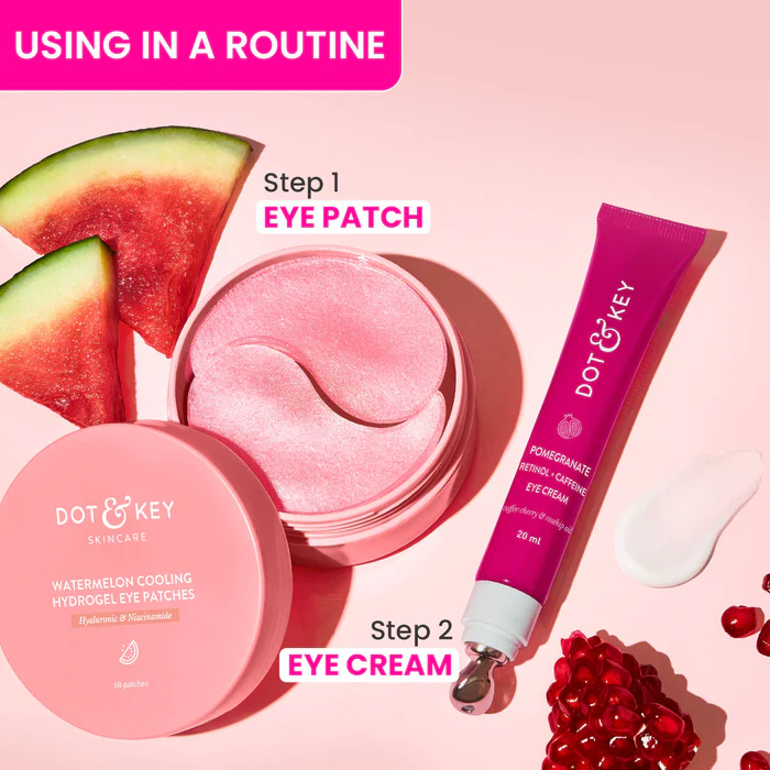 Watermelon Hydrogel Under-eye Patches - Image 4