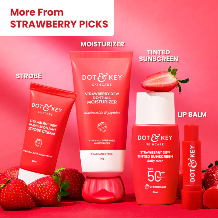Strawberry Sunscreen Stick, In-Vivo Tested SPF 50+ PA++++ - Image 4